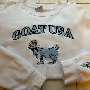 GOAT USA Crewneck Sweater: size M